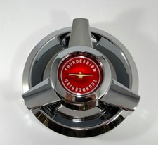 1 Red Logo Wire Wheel Spinner Center Hub Cap For 1962-1963 Ford Thunderbird