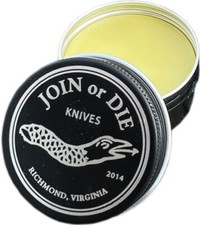 Join Or Die Knives Slip Oil Blade Salve Protective For Metal And Wood USA-Made