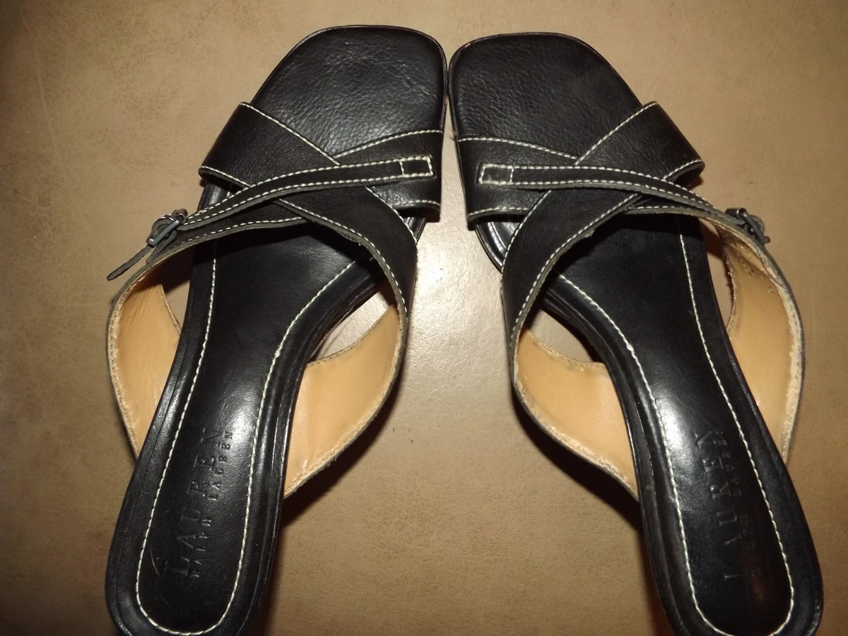 Ralph lauren deals leather sandals