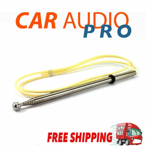 Mast & Rope Auto Antenna To Suit Toyota Landcruiser GXL 1990-1998 80 Series Powe - Picture 1 of 5