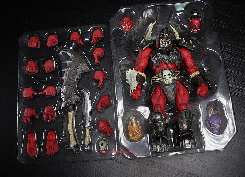 Memory Toys World of Warcraft Orc Warrior Bloody Hand Morlocks
