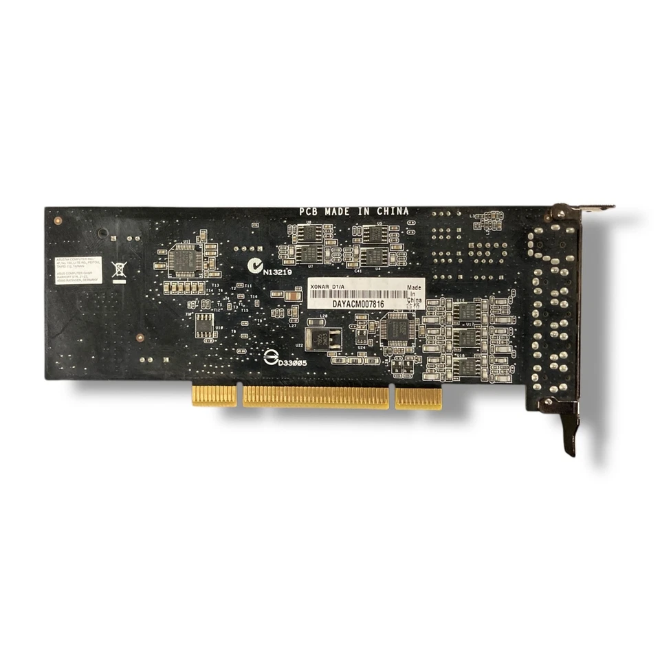 ASUS Xonar MI8AV100-P PCI Sound Card – High Definition 7.1 Audio (Used) - Image 2 of 3