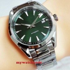 40mm Sterile Green Dial Sapphire Glass Japan 24 jewels NH35 automatic Mens Watch