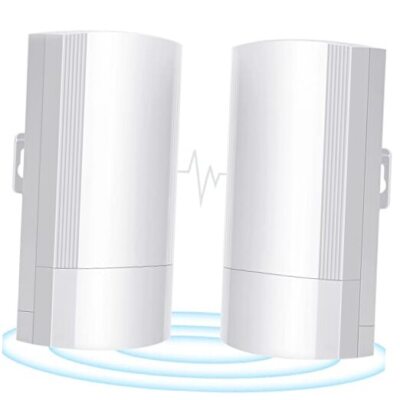 Wireless Bridge Set 900Mpbs 5.8G WiFi Outdoor CPE Point to Point Long Range up 