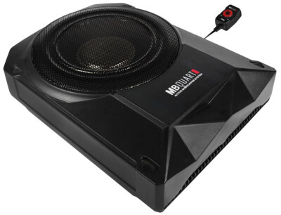 MB-Quart QB251A Aktiv Subwoofer Untersitz flach Seitenteil 25cm Bass Car Woofer