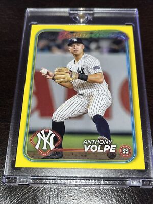 2024 Anthony Volpe Yellow Border Future Stars #180 Hanger Box