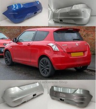 STOßSTANGE HINTEN LACKIERT IN WUNSCHFARBE NEU für Suzuki Swift IV 2010-2017 