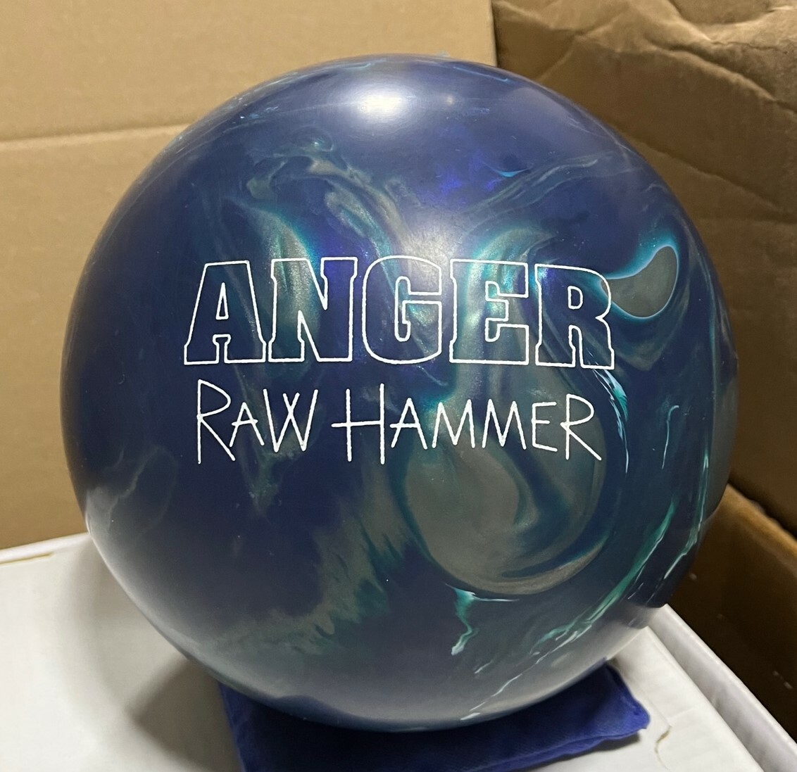 Hammer Raw Hammer Anger 15 lb Bowling Ball New in Box eBay