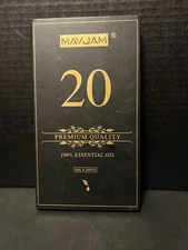 Essential Oils - Premium Quality Set of 20 (20 x 5ML) by Mayjam