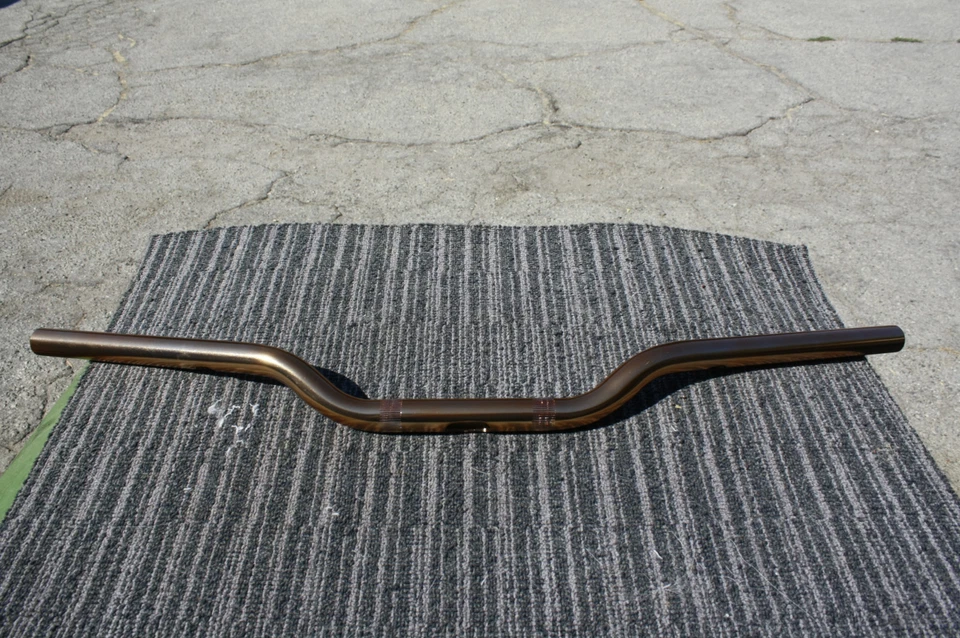 Manillar 75-76 HONDA CB400 CB400F CB 400 CROMADO perforado moleteado como barras OEM  Foto 4 de 4