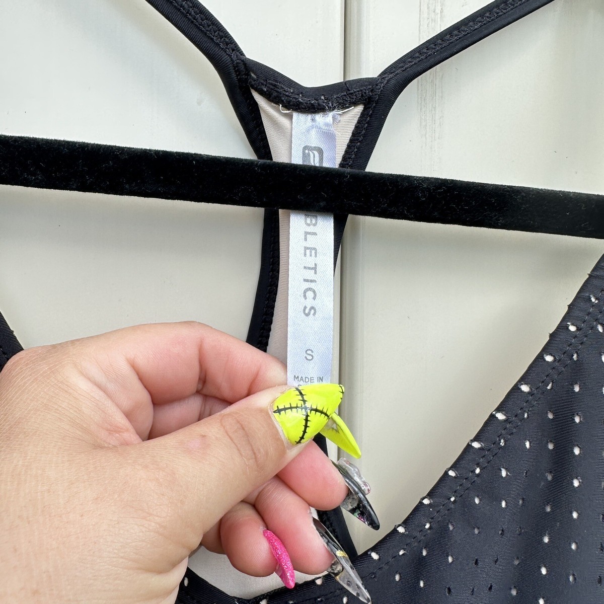 Robe De Bain Fabletics Modest Swim Dress Valentina – Noire, Taille M (6-8), Neuve Avec étiquettes