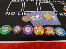 Torneo de póquer - 50 x 14 g - Fichas de póquer de arcilla de grado premium textura suave
