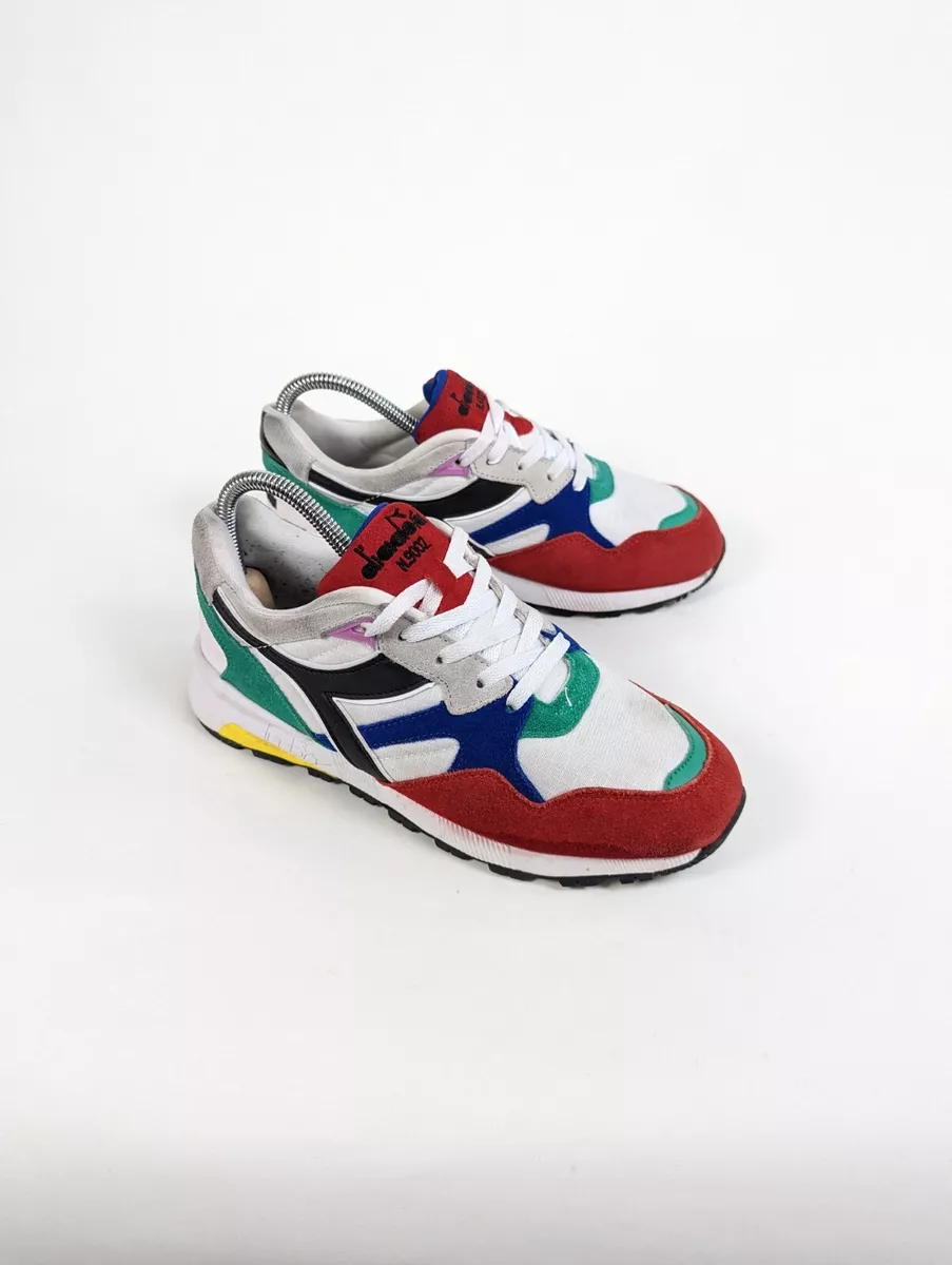 DIADORA N9002 Multi Color Men&#039;s Top Suede Sneakers - Size US 7M eBay