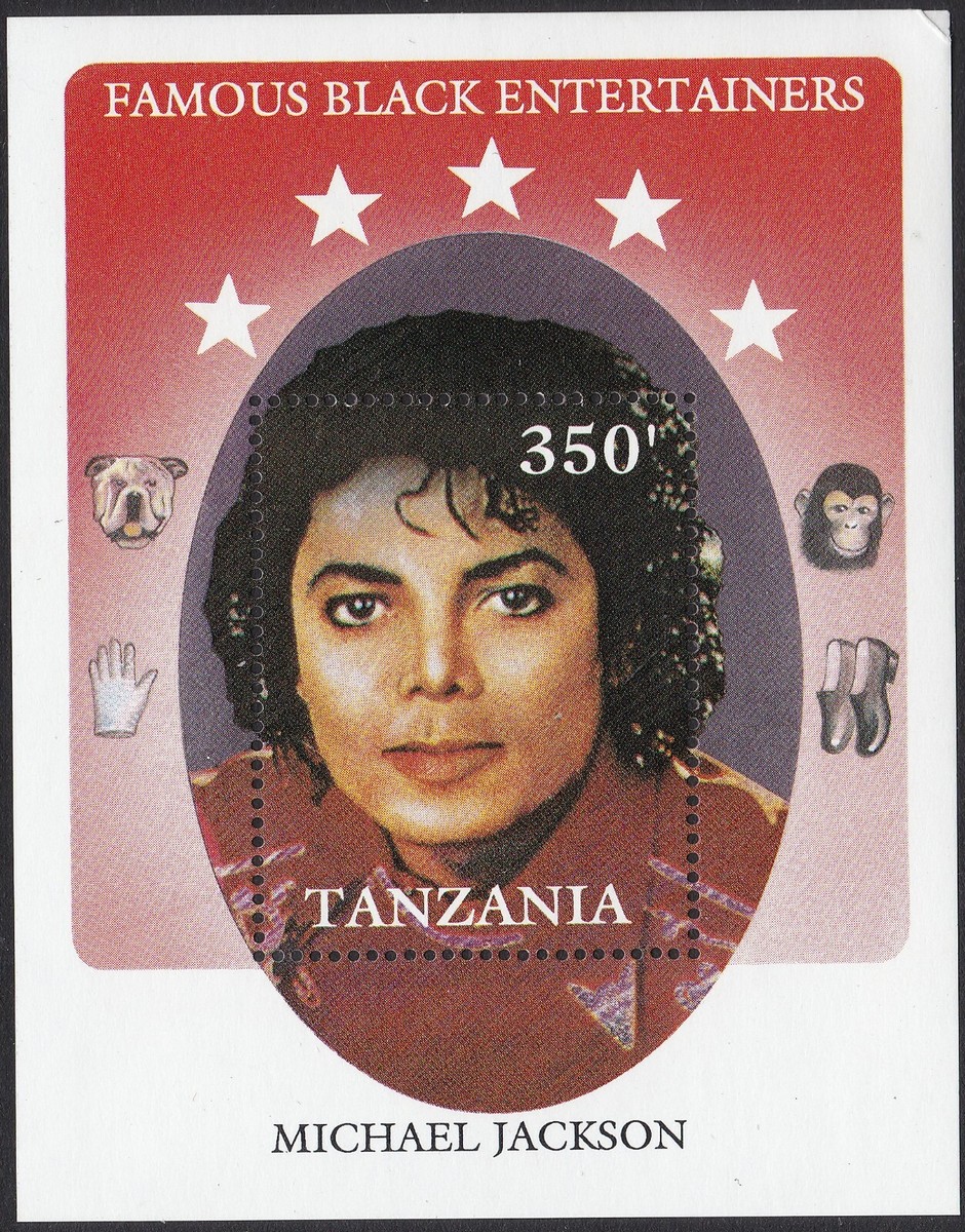 Tanzania 1990 Michael Jackson S/S Sc-589 MNH OG - US Seller | eBay