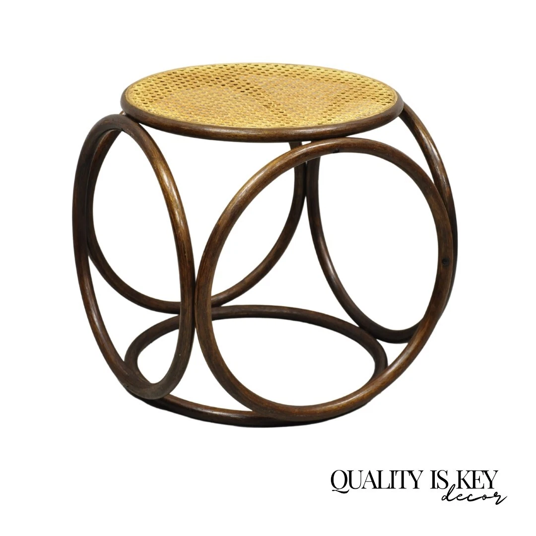 Bentwood outlet cane stool