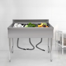 304 Stainless Steel Kitchen Sink, 3 Bowls Kitchen Bar Sink, Kitchen Bar Sink