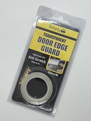 Simply Transparent Anti-Kratz Türkantenschutz 15mm x 4M Hochwertiges TPU - XPPF