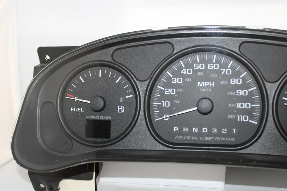 Cuadro de instrumentos velocímetro medidores 01 Chevy Venture 107.337 millas reconstruido Foto 2 de 4