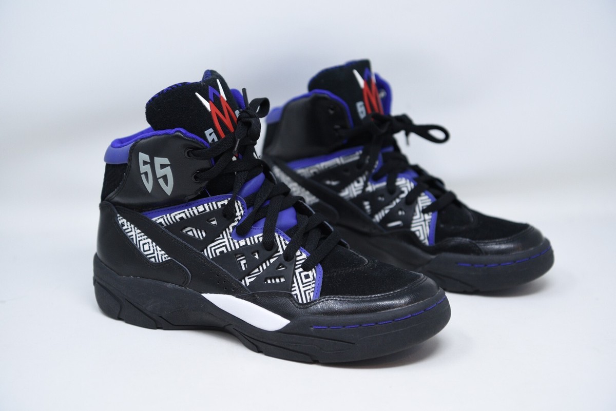 Adidas Mutombo Black/White-Purple Q33016 Mens 9 | eBay