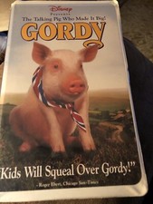 Disney s Gordy VHS, 1995, Clamshell- Tested