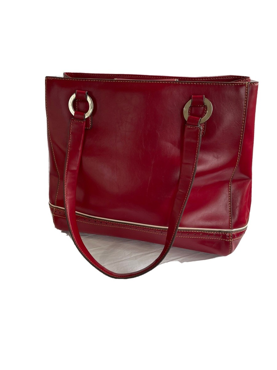 Tommy Hilfiger Classic Red Leather Ladies Purse