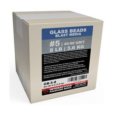  5 Glass Beads - 8 lb or 3.6 kg - Blasting Abrasive Media Coarse to Medium ...