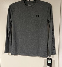NEW NWT Under Armour Youth Large YLG Long Sleeve Unisex Kids