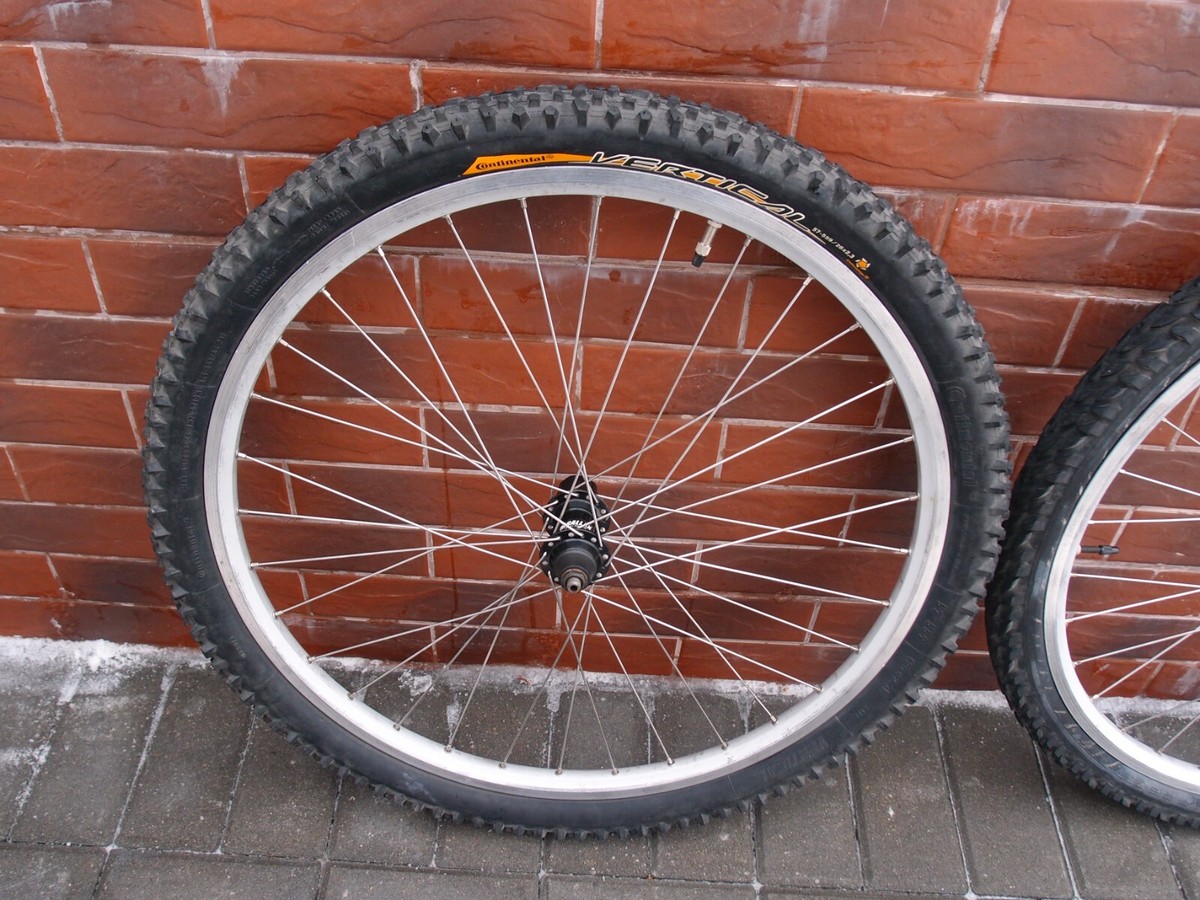 Paire De Roues 26 Pouces Matrix Single Track COMP - Shimano Deore LX, Alu, Occasion