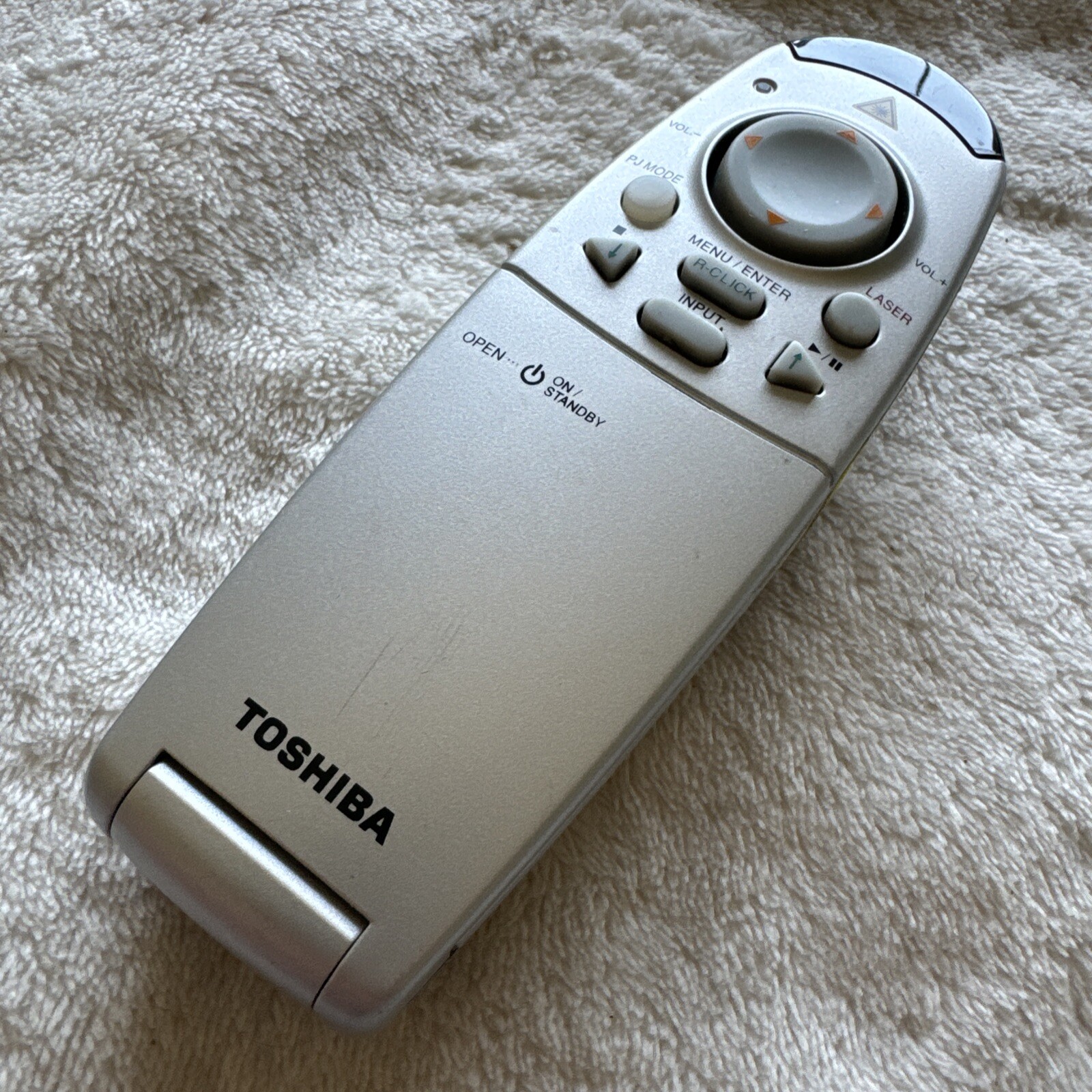 TOSHIBA CT-90215 PROJECTOR REMOTE WIRELESS POWER POINT TDP-T90 T91 TLPRM4 H