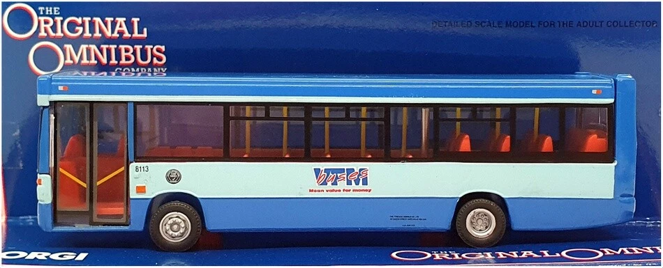 Corgi 1/76 Scale 42809 - Dennis Dart V.F.M. Bus RX22 South Sheilds - Blue - Image 3 of 4