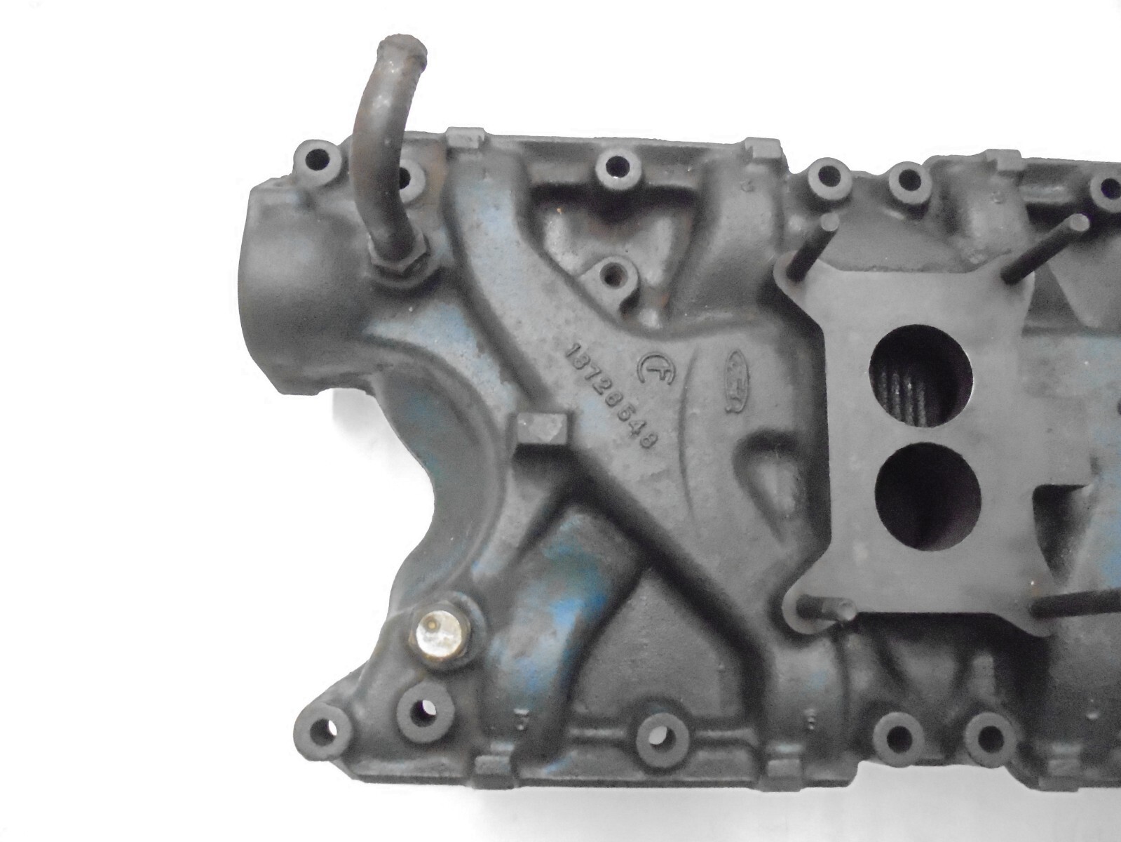 1969 Ford 351 Windsor 2v Intake Manifold 9k9 Date Code Mustang 