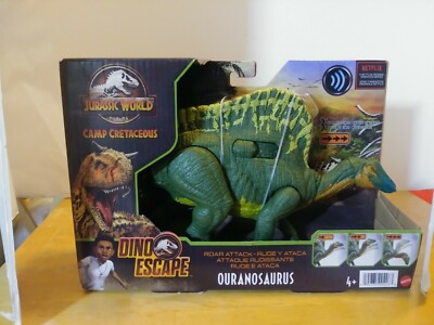 Jurassic World Brul Aanval Baryonyx Limbo Camp Cretaceous Dinosaurus Figuur met Beweegbare Gewrichten, Realistische Vormgeving, een Aanvalsfunctie en Geluid, Carnivoor, vanaf 4 jaar, GWD12 Jurassic World Brul Aanval Baryonyx Limbo Camp Cretaceous Dinosaurus Figuur met Beweegbare Gewrichten, Realistische Vormgeving, een Aanvalsfunctie en Geluid, Carnivoor, vanaf 4 jaar, GWD12