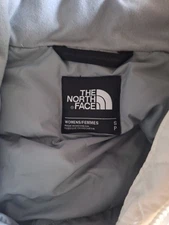 Women's North Face Cream Arctic Parka Size SP.