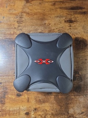 Vintage Fellowes 32 CD Holder Black Red Logo NWT Sleeves Intact Exo Case
