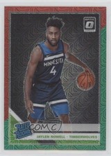2019 Donruss Optic Rated Rookie Choice Red & Green Prizm Jaylen Nowell #155 0b0