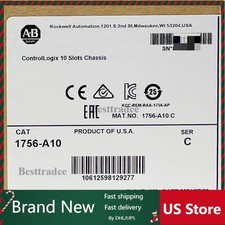 1756-A10  1756A10 ControlLogix Chassis 10 Slot