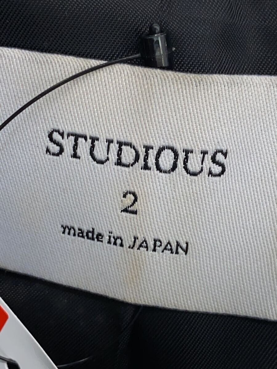 Studious Single Rider Jacket/2/Sheep Leather/Blk/… - image 3