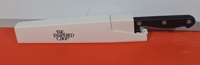 THE PAMPERED CHEF KNIFE WITH SHARPENING CASE 8''