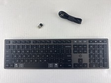 9T5B2AA ABA HP 725 keyboard multi-device rechargeable full-size US black