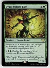 Dragonsguard Elite Foil 127 STX R Strixhaven: School of Mages MTG