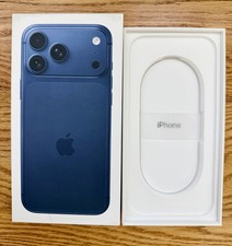 Apple A3257 iPhone 17 Pro Max Deep Blue 1TB - Empty Box ONLY
