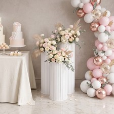3pcs Cylinder Cake Stand,desserts table,item display stand,window display rack