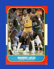 1986-87 Fleer Set-Break # 66 Maurice Lucas EX-EXMINT *GMCARDS*