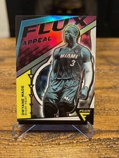 Dwyane Wade 2020-21 Flux Appeal Silver Prizm Parallel #22 Heat
