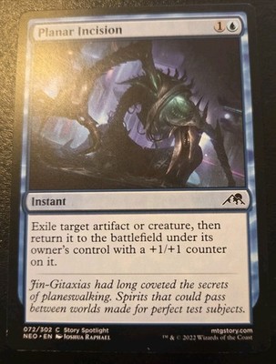 Planar Incision 072/302 Common Kamigawa: Neon Dynasty Magic: The Gathering