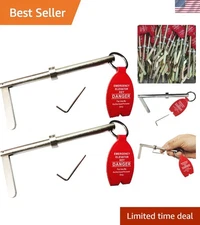 2 Emergency Elevator Key Set for Authorized Use - Universal Compatibility