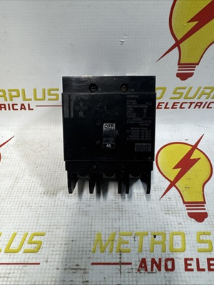 #ad Eaton Cutler Hammer GHB3045 3 Pole 45 A Circuit Breaker New Old Stock ￼ $145.00