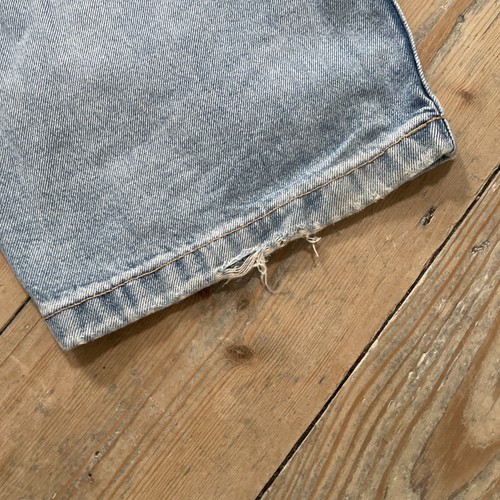 H&M Baggy Loose Fit Mens Jeans 32 30 Washed denim blue - Picture 8 of 8