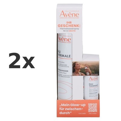 2x Avene Thermalwasser Spray 300ml+gratis 50ml Set 350 ml - PZN 5731926
