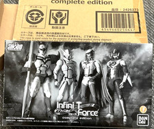 SHODO Infini-T Force edición completa premium Bandai Japón Nuevo